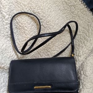 Navy evening handbag, purse